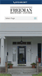 Mobile Screenshot of freemanrecoverycenter.com